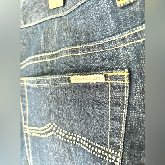 Michael Kors jeans pants Classic flare blue size 12 - Picture 9 of 9